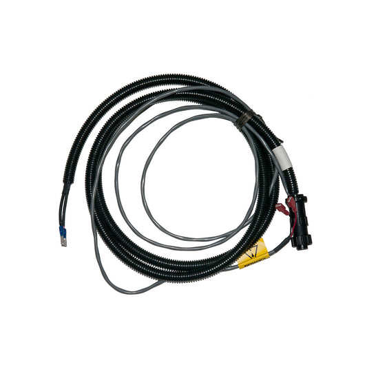 Zebra CA1220 6 ft DC power extension cable with screen blanking for VC80 VH10