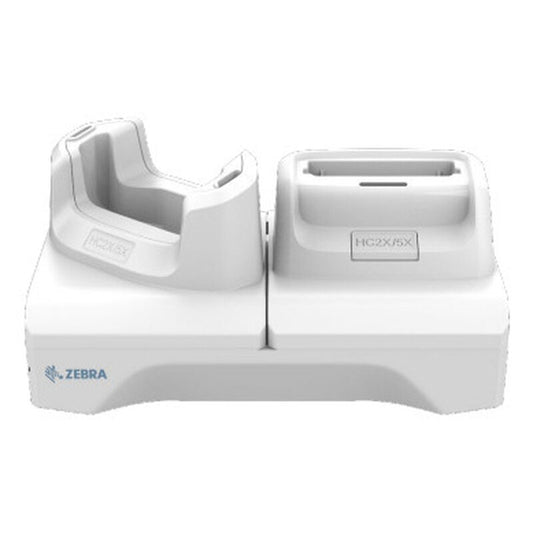 Zebra CRD-HC2L5L-2S1D1B 2-slot charging cradle with spare battery slot for HC20 HC25 HC50 HC55