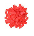 Zebra Clip Closure sarja, red (97032-RED)