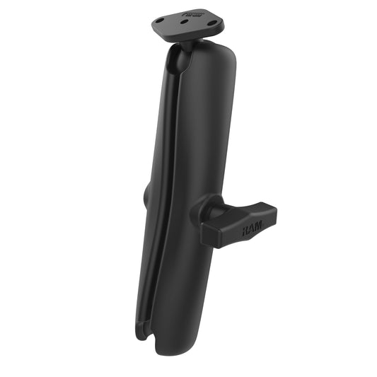 RAM Mounts C-size long double socket arm with diamond ball plate – product photo