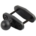 RAM Mounts Square Post Clamp Base for Posts up to 64 mm Wide, C-Size (RAM-247U-25)