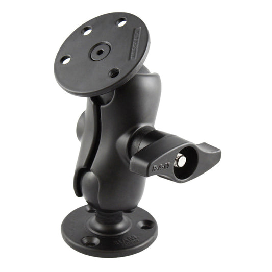 RAM Mounts D-size double ball mount with steel-reinforced round plates for Honeywell Thor – product photo