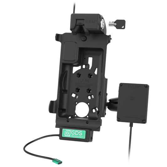 RAM Mounts Locking GDS Tough-Dock with NFC Extender for Samsung Tab Active5 and 3 – alternative view