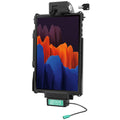 RAM Mounts lukittava GDS Tough-Dock -telakka USB-C 3.1 -liitännällä, Samsung Tab S10+/S9+/S9 FE+/S8+/S7+/S7 FE (RAM-GDS-DOCKL-SAM78CU)