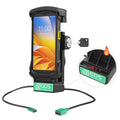 RAM Mounts lukittava GDS-telakka + USB-A – Zebra TC73/TC78 (IntelliSkin), lämmitetyt kontaktit (RAM-GDS-DOCKL-V12-ZE35CPDHU)