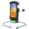 RAM Mounts lukittava GDS-telakka + USB-A – Zebra TC73/TC78 (IntelliSkin) (RAM-GDS-DOCKL-V12-ZE35CPDU)