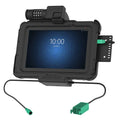 RAM Mounts numerolukollinen GDS-virtatelakka, 2× USB-A Zebra ET5x 8.3" & 8.4" -tableteille (RAM-HOL-ZE10PD2CLU)