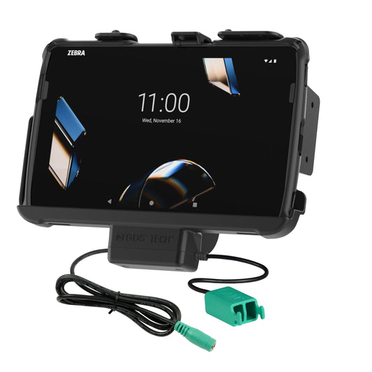 RAM Mounts Tough-Dock power + dual USB for Zebra ET40, ET45 and ET401 10-inch tablets with Rugged Frame – product photo