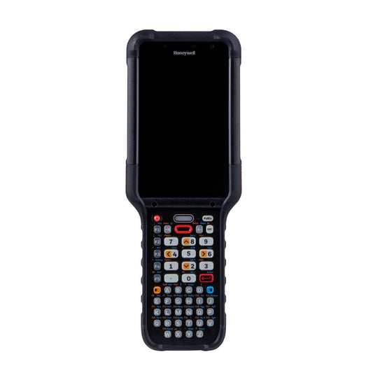 Honeywell CK67 ultra-rugged Android mobile computer, 51-key alphanumeric keypad, FlexRange 2D imager, 5G + Wi-Fi (CK67-X1N-58S1A0G) – front view