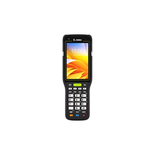 Zebra MC3400 rugged keypad mobile computer, straight shooter, 29-key numeric keypad (MC3401-0S1K42SS-A6) – front view