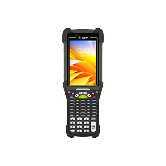 Zebra MC9450 rugged 5G keypad mobile computer, pistol grip, 53-key standard alphanumeric keypad (MC945B-3G1J6DSS-A6) – front view