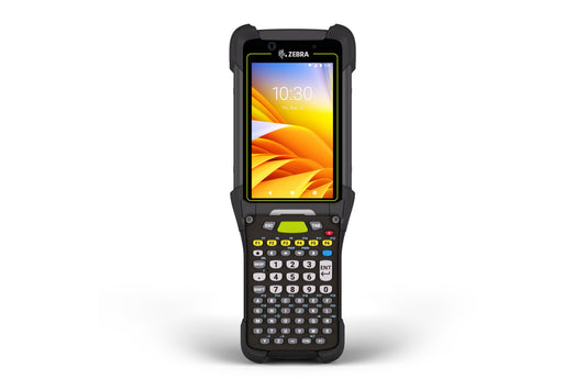 Zebra MC9450 rugged 5G keypad mobile computer, pistol grip, 58-key function alphanumeric keypad (MC945B-3G1R6HSS-A6) – front view