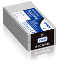 Epson SJIC22P(K) ink cartridge, black, 32.6 ml – ColorWorks C3500 (C33S020601)
