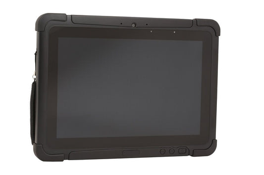 Honeywell RT10A 10.1" rugged Android tablet with N6703 standard-range imager, 4G LTE, outdoor display (RT10A-L1N-17C12S1E) – front view
