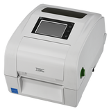 TSC TH240RHC 4-inch healthcare desktop UHF RFID label printer, 203 dpi, touch display, peeler, white (TH240RHC-A001-0012) – front view