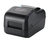 BIXOLON XD5-43IIt 4-inch thermal transfer desktop label printer, black (XD5-43IItEBK/BEG) – front view