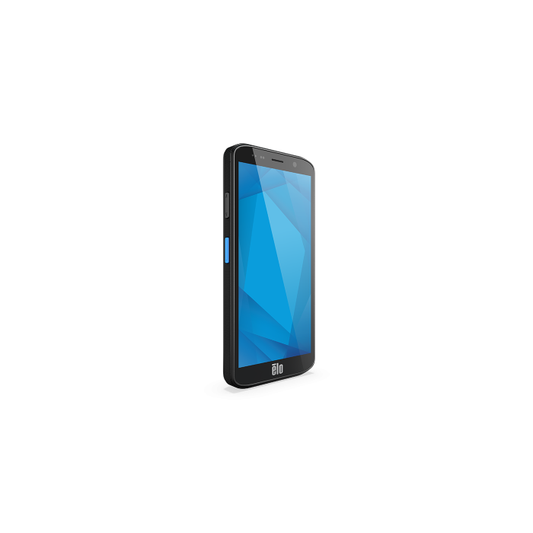 Elo M51 rugged Android mobile computer, Wi-Fi 6E, integrated 2D barcode scanner (E449855) – angled view