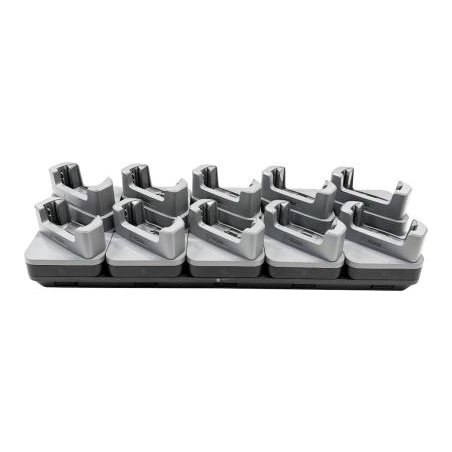 Zebra CRD-TCVTB-10D 10-Slot Charging ShareCradle for Zebra TC201 with rugged boot