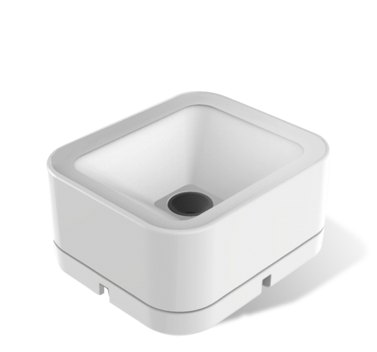 Newland FR27 Urchin presentation scanner (NLS-FR2780-20) – white version – front 3/4 view