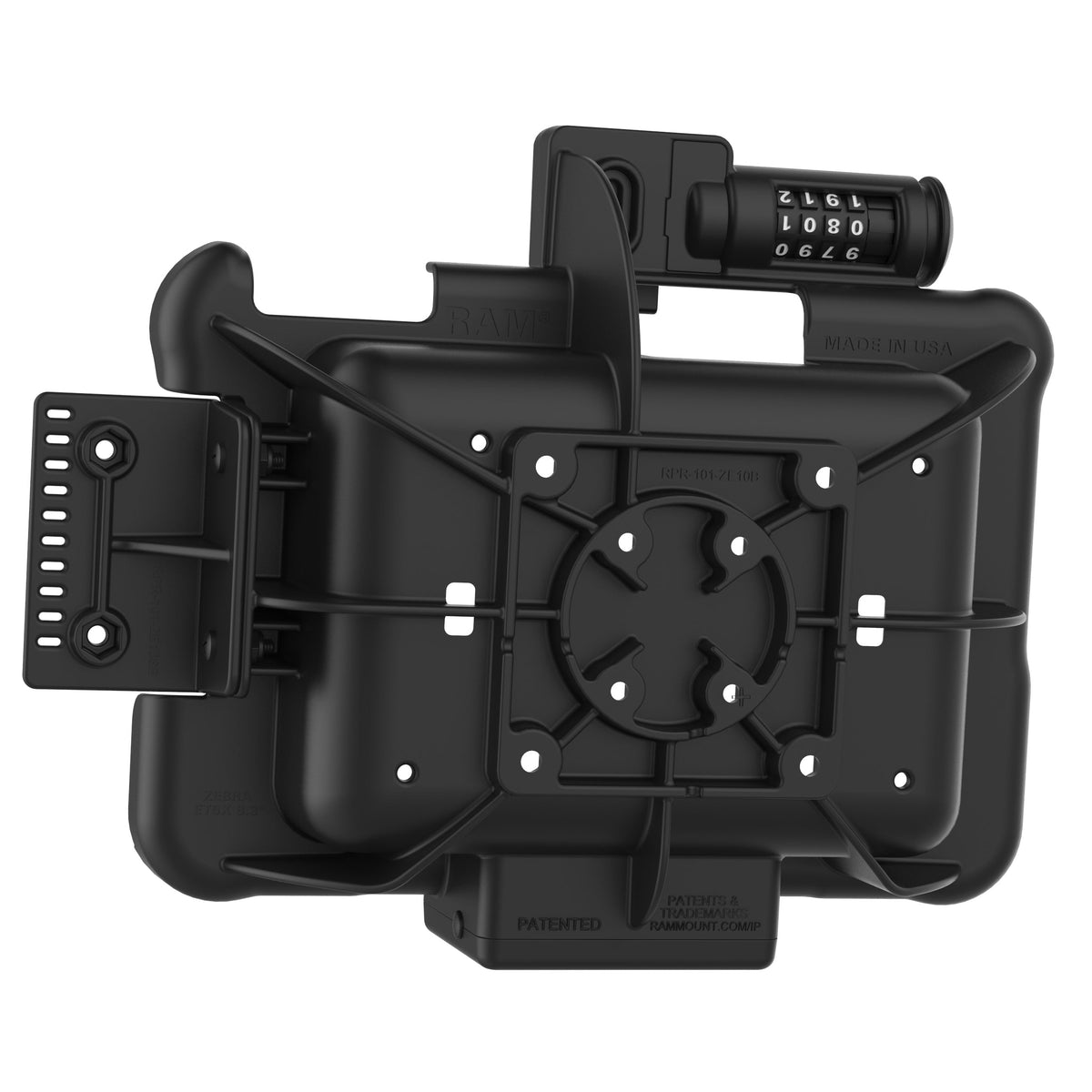 RAM Mounts GDS combo-locking form-fit holder for Zebra ET5x 8.3" and 8.4" rugged tablets – additional product view