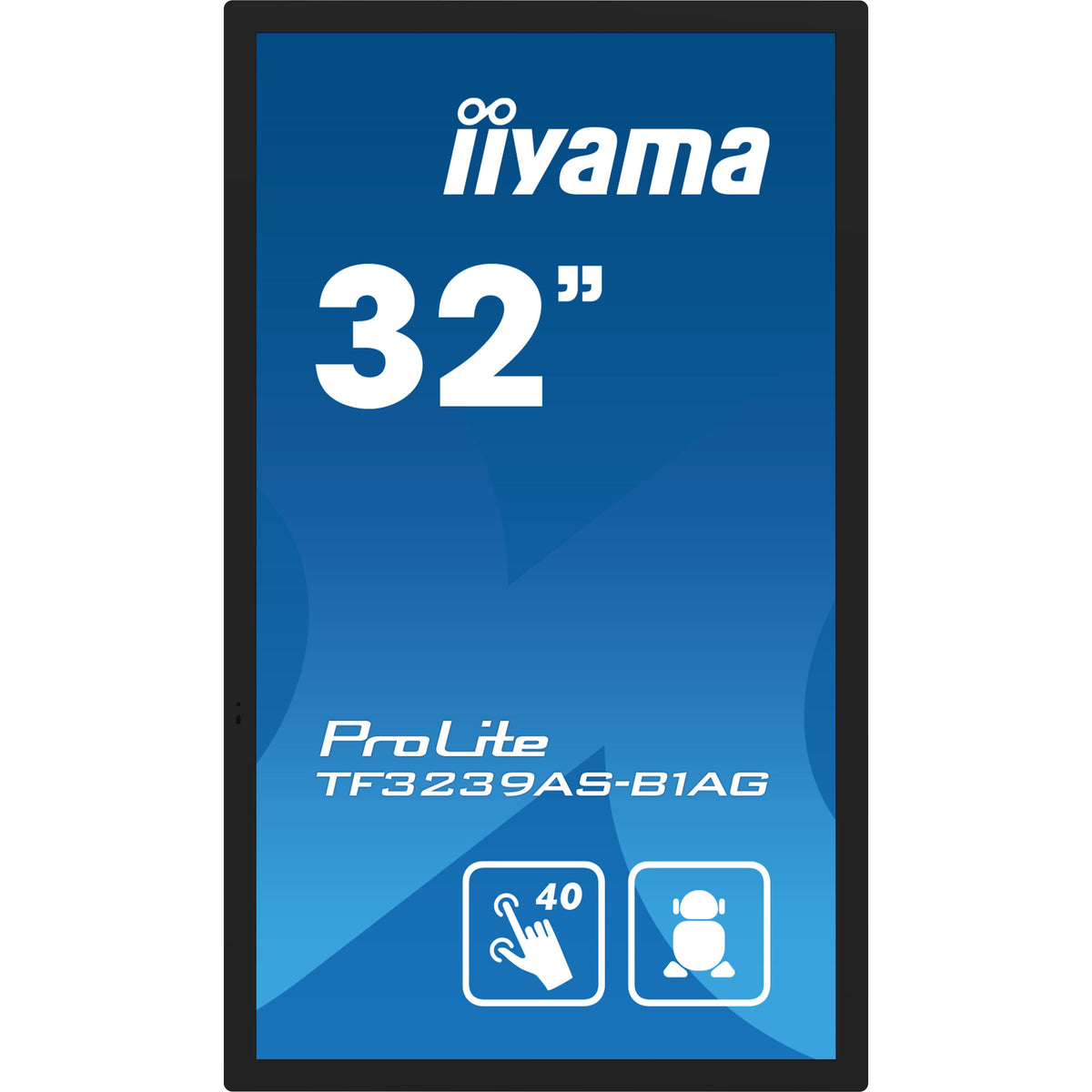 iiyama ProLite TF3239AS-B1AG 32" Open-Frame Touch Display – official product photo 3 (TF3239AS-B1AG)