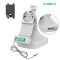 RAM Mounts GDS kääntö- ja kallistustelakka, PoE + 2× USB-A, Uni-Conn-adapterille, harmaa (RAM-GDS-DOCK-D14-U1E-2A-GRY)