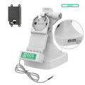 RAM Mounts GDS avainlukittava kääntö- ja kallistustelakka, PoE + 2× USB-A, Uni-Conn-adapterille, harmaa (RAM-GDS-DOCKLR-D14-U1E-2A-GRY)