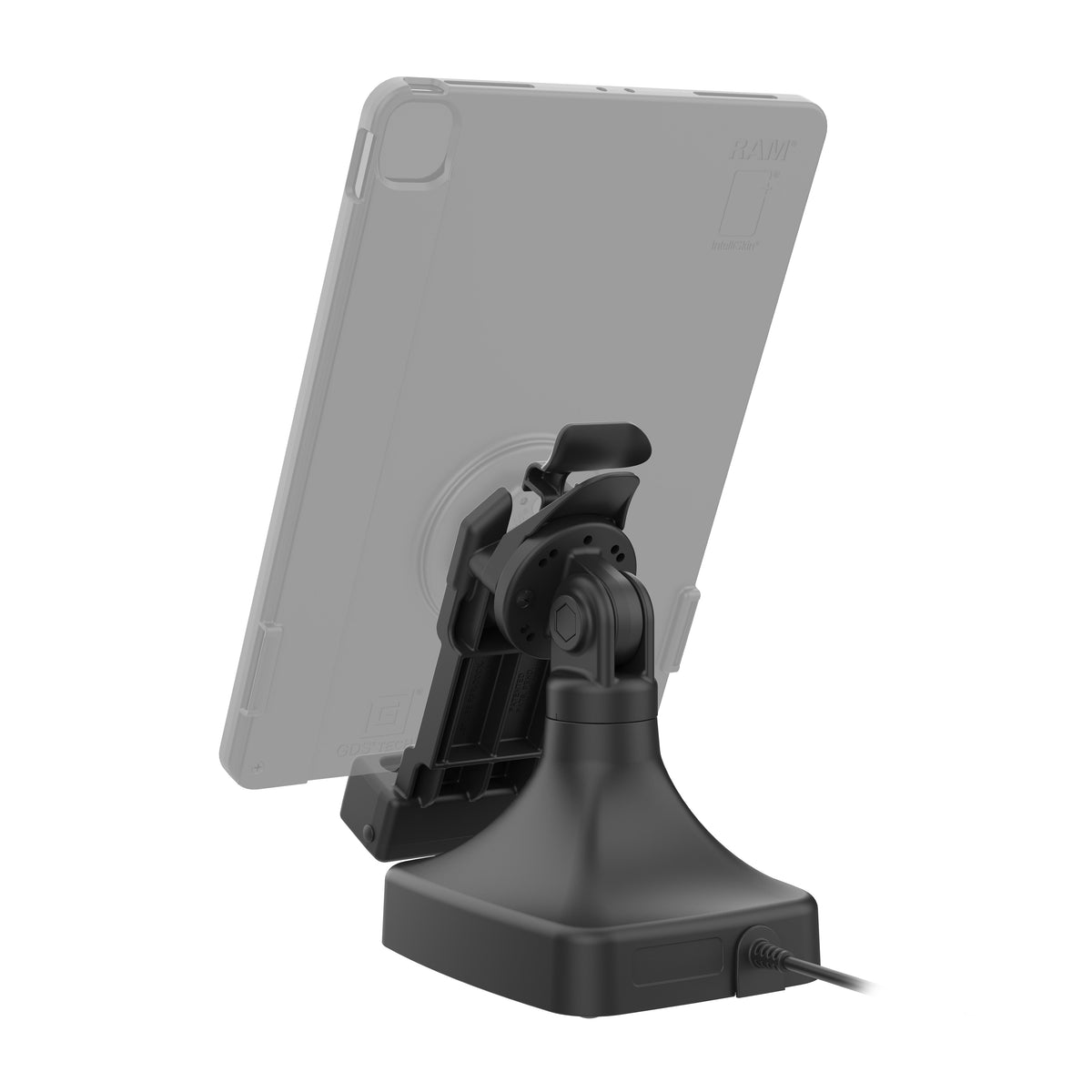 RAM Mounts GDS tilt and swivel dock with USB-C for IntelliSkin tablets with Uni-Conn adapter – additional view