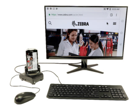 Zebra workstation dock, HDMI, Ethernet, 4x USB, for TC5X – CRD-TC5X-1SWS-01 (2)