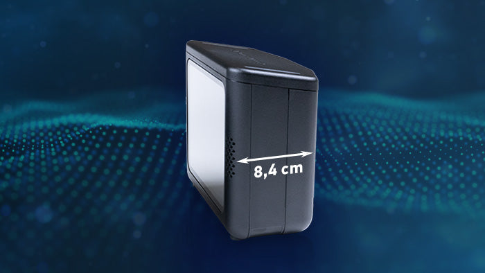 Datalogic Magellan 3600VSi series presentation scanner (M3670-010200) – slim 8.4 cm design for tight checkout spaces