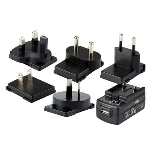 Honeywell 50136024-001 5V 2A USB power supply kit with international plugs for Honeywell mobile computers