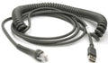 Zebra USB-kaapeli, 4.5 m, kierteinen, A-tyyppi (CBA-U09-C15ZAR)