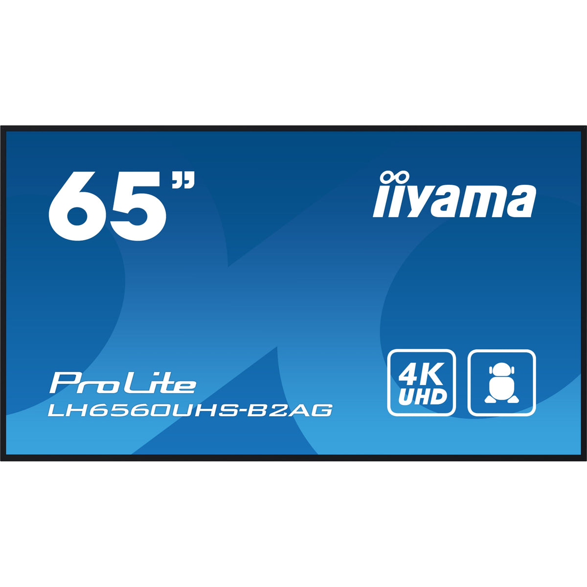 iiyama ProLite LH6560UHS-B2AG 65" 4K Digital Signage Display – official product photo 2 (LH6560UHS-B2AG)