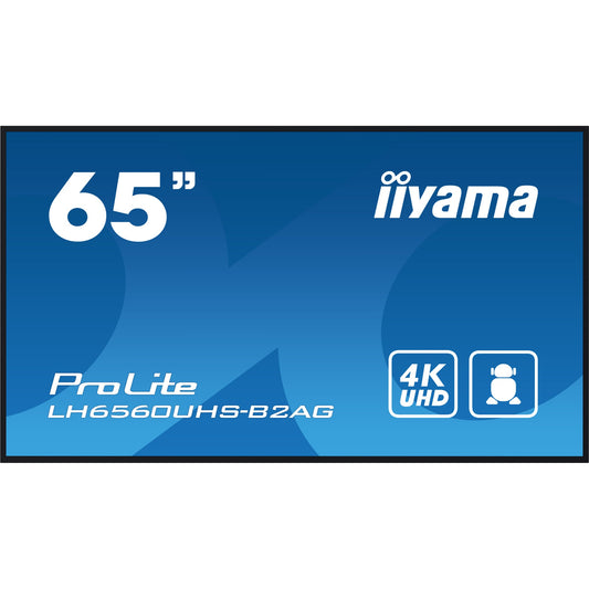 iiyama ProLite LH6560UHS-B2AG 65" 4K Digital Signage Display – official product photo 2 (LH6560UHS-B2AG)