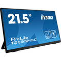 iiyama ProLite T2255MSC-B1 22" kosketusnäyttö, PCAP, FHD, matala jalusta, kynätuki (T2255MSC-B1)