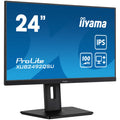 iiyama ProLite XUB2492QSU-B1 24" näyttö, IPS, WQHD 100 Hz, korkeussäädettävä (XUB2492QSU-B1)