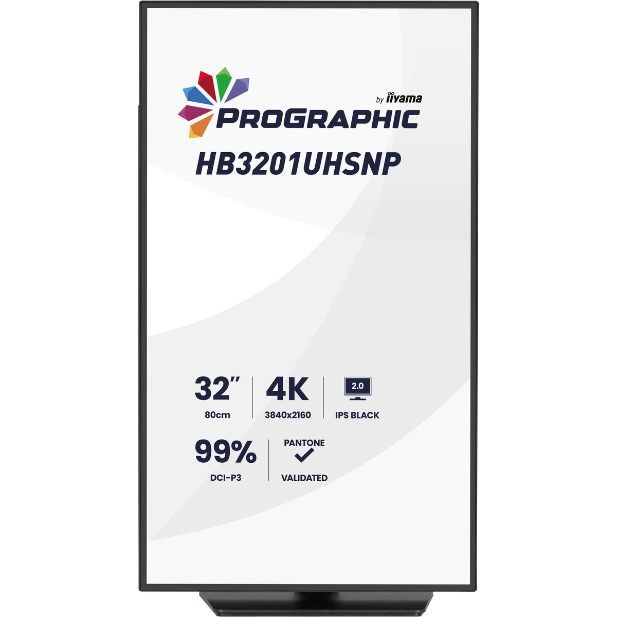 iiyama ProGraphic HB3201UHSNP-B1 32-inch monitor – alternate view