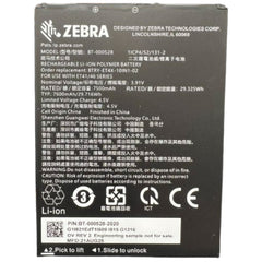 Zebra internal Vakioakku, 10" (BTRY-ET401-10INC-01)