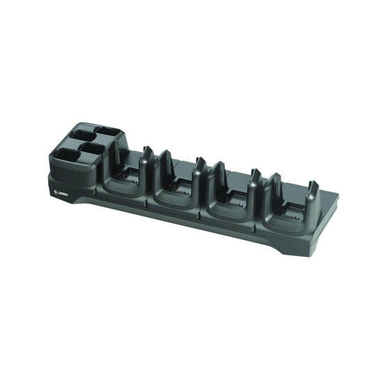 Zebra CRD-MC33-4SC4BC-01 4-slot charge only cradle with 4-slot battery charger for MC3300