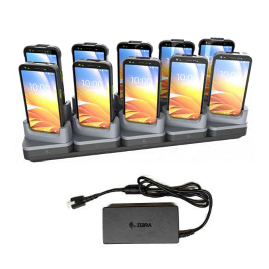 Zebra CRD-TC5AB-5SC10D-1 10-device charging cradle kit for rugged TC501