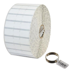 Labels, Zebra, Thermal Paper, 8000D Jewelry with flaps, W: 56 mm, H: 13 mm, D: 127 mm, C: 25.4 mm (10010065)