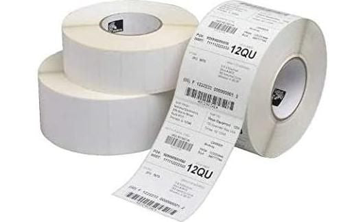 Labels, Zebra, Thermal Paper, Z-Perform 1000D, W: 101.6 mm, H: 165.1 mm, D: 127 mm, C: 25.4 mm (3012178-T)
