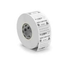 Labels, Zebra, Synthetic, Z-Ultimate 3000T White, W: 80 mm, H: 100 mm, D: 200 mm, C: 76 mm (3014089-T)