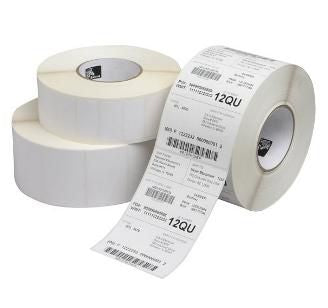 Labels, Zebra, Normal Paper, Z-Perform 1000T Removable, W: 57.15 mm, H: 31.75 mm, D: 127 mm, C: 25.4 mm (880337-031D)