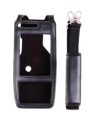 M3 Mobile OX10-CASE-LHA leather case with hand strap for OX10 mobile computer