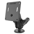 RAM Mounts kaksipallokiinnike VESA 75 × 75 mm -levyllä, C-koko, lyhyt (RAM-101U-B-2461)