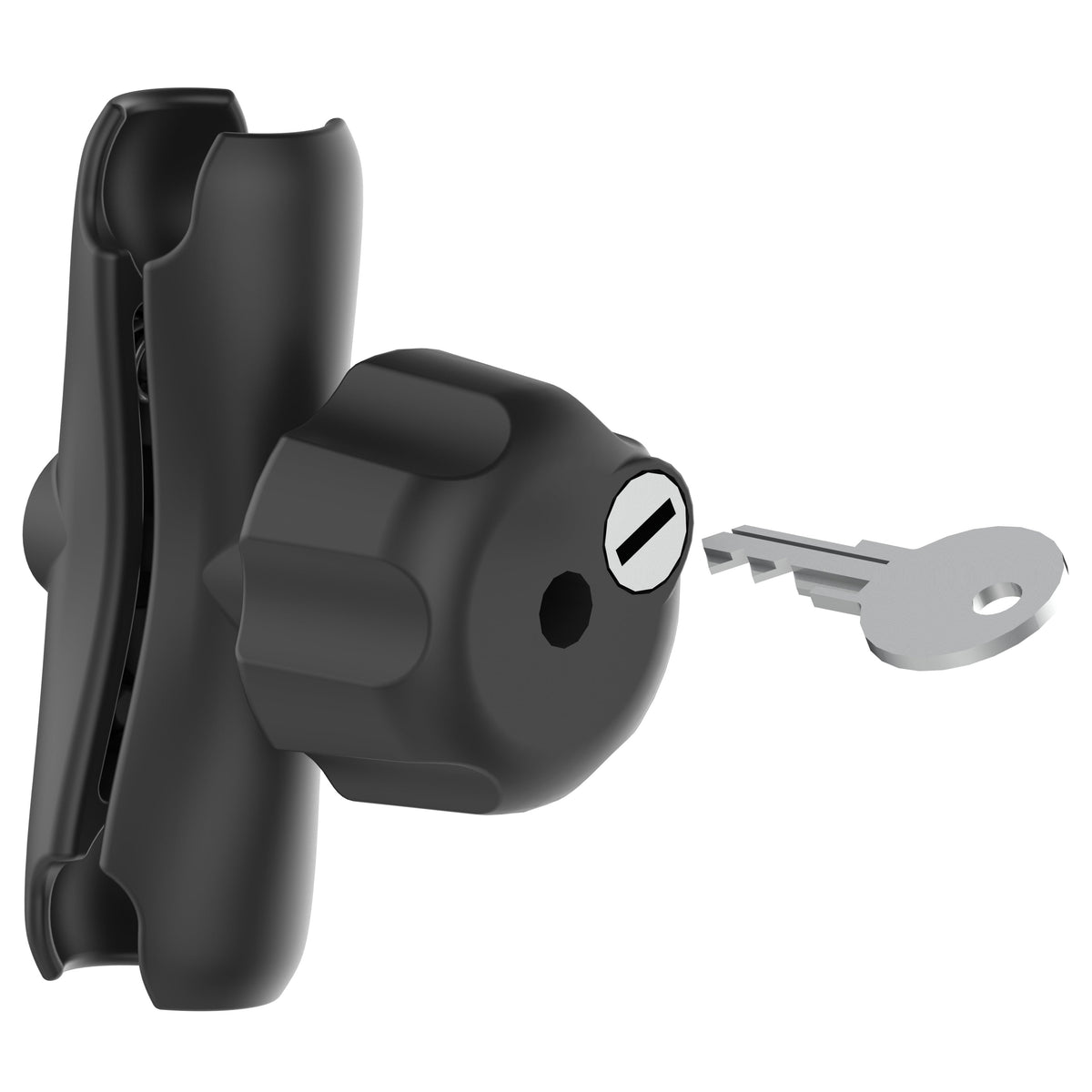 RAM Mounts C-size medium double socket arm with key-lock knob (145 mm) RAM-201LU – product photo
