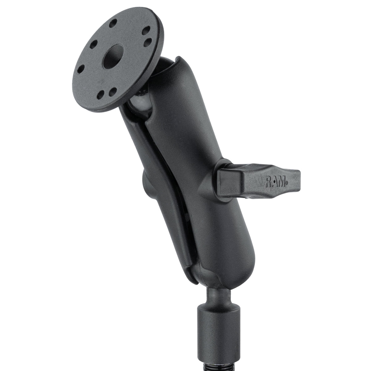 RAM Mounts Pod HD 30" vehicle floor mount with round AMPS plate – additional product photo
