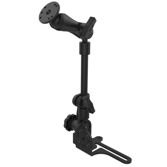 RAM Mounts Pod HD 24" vehicle floor mount with round AMPS plate – product photo