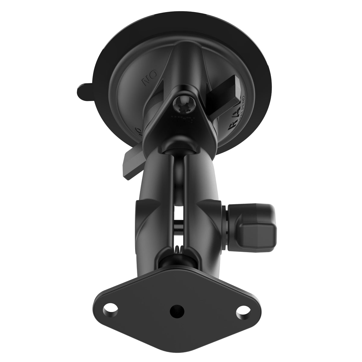 RAM Mounts B-size Twist-Lock suction cup mount with diamond plate, medium arm (RAM-B-166U) – further view